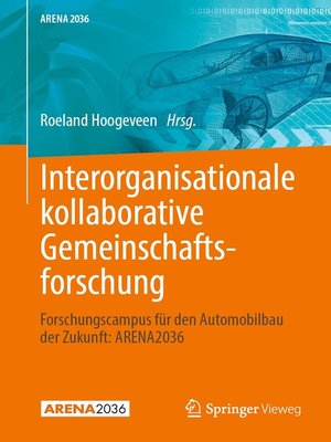 cover image of Interorganisationale kollaborative Gemeinschaftsforschung